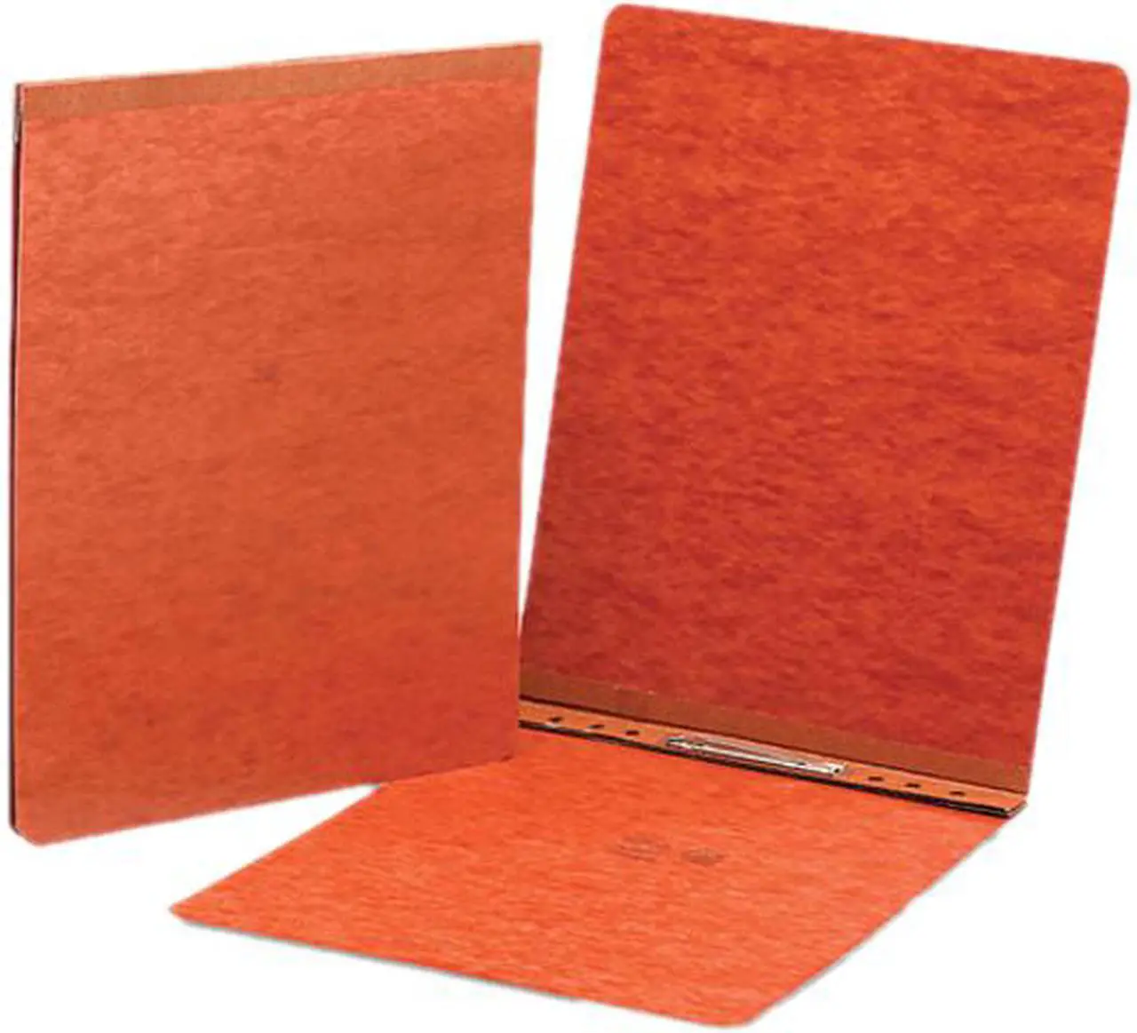 Main image of Smead 81725 End Opening Pressboard Report Cover, Prong Fastener, Letter, Red