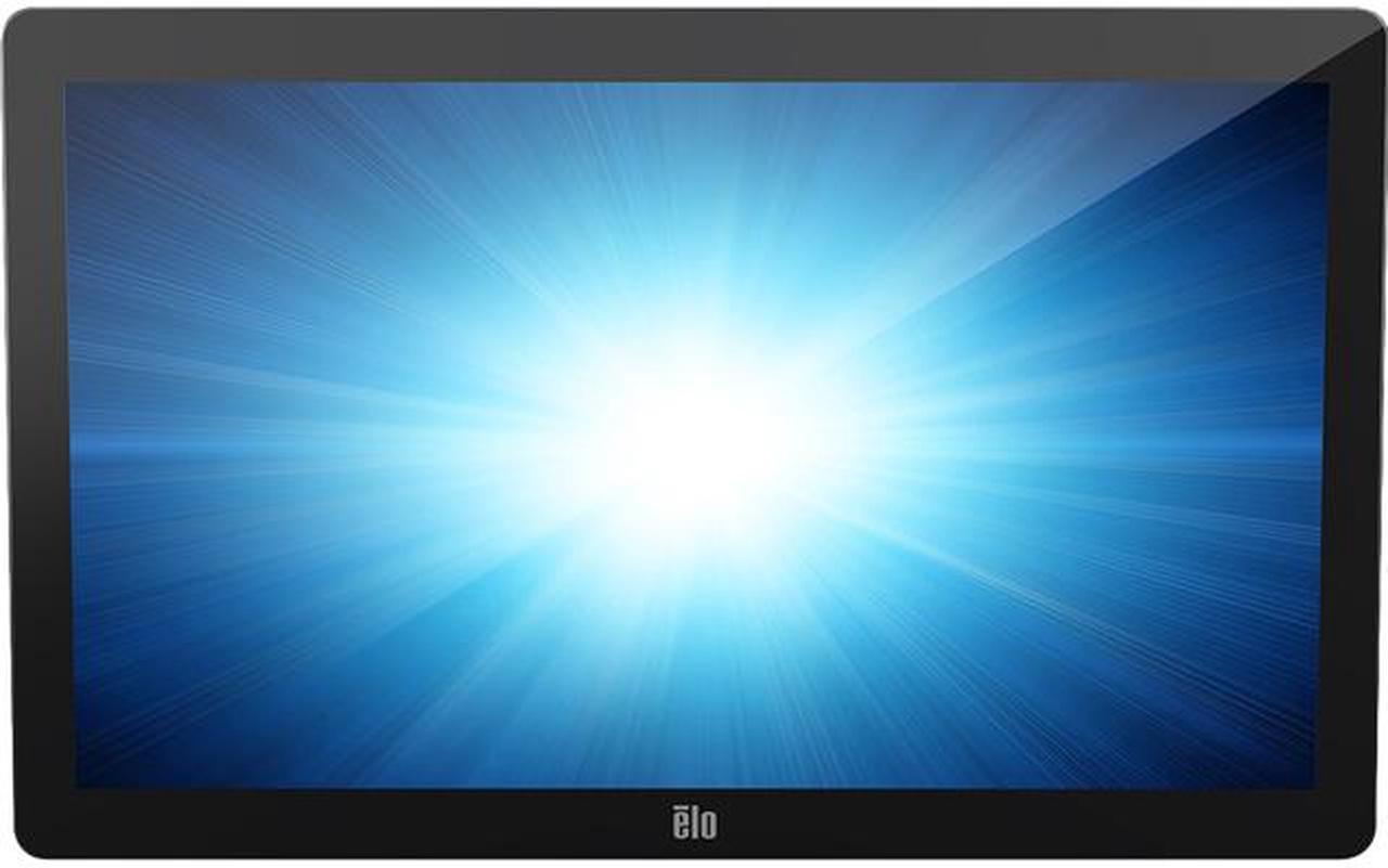 Elo Touch Solutions E126096 Black 21.5" USB Projected Capacitive Touchscreen Monitor without Stand 225 cd/m2 1000:1 Built-in Speakers