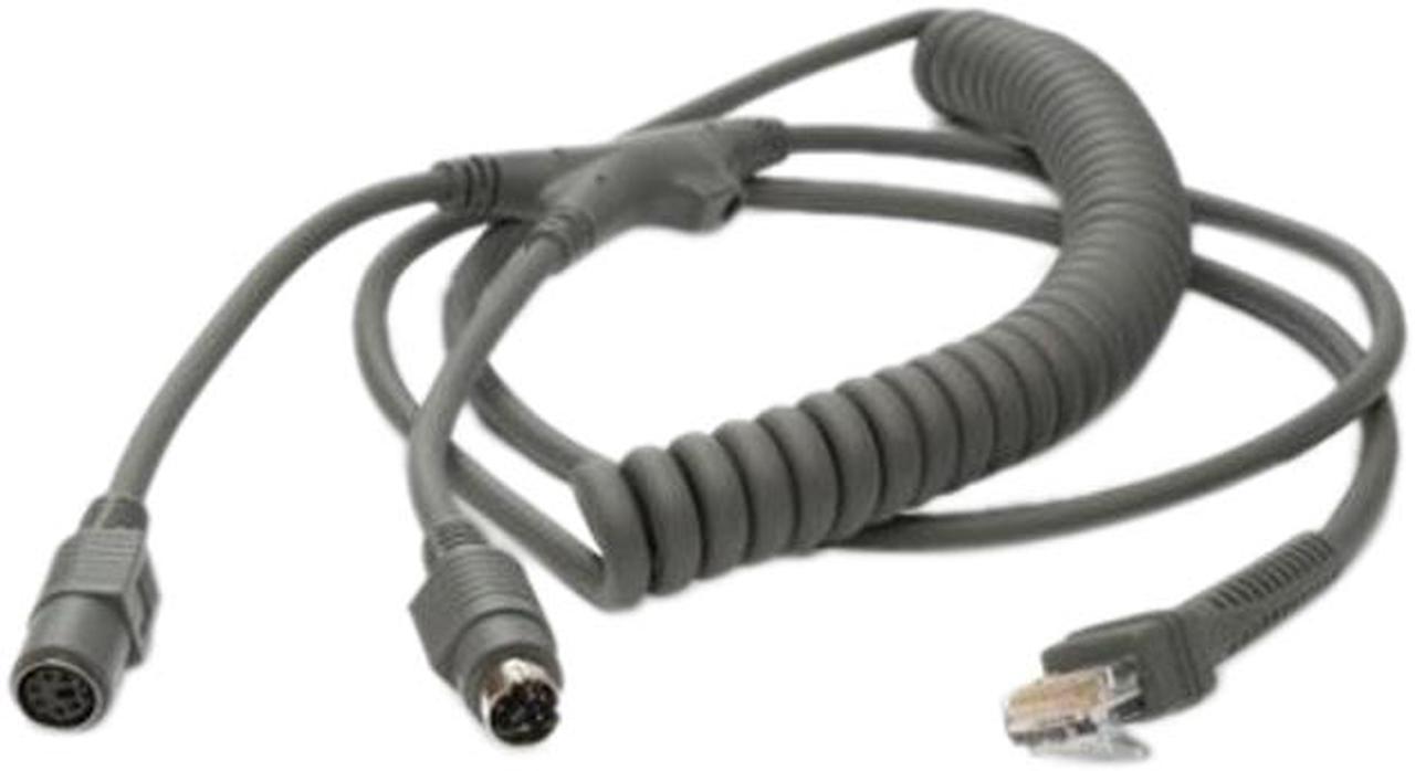 Honeywell CBL-720-300-C00 PS/2 Keyboard Wedge black 9.84' Cable for Honeywell Xenon 1900 Area-Imaging Scanner