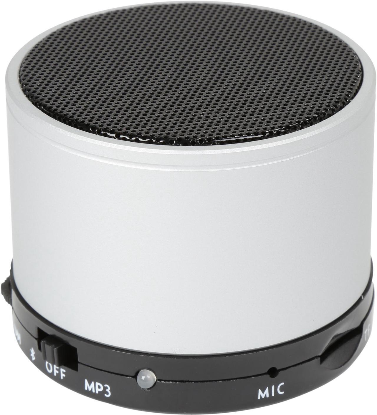 Main image of Krazilla KZS-1001 Silver Portable Wireless Bluetooth Speaker