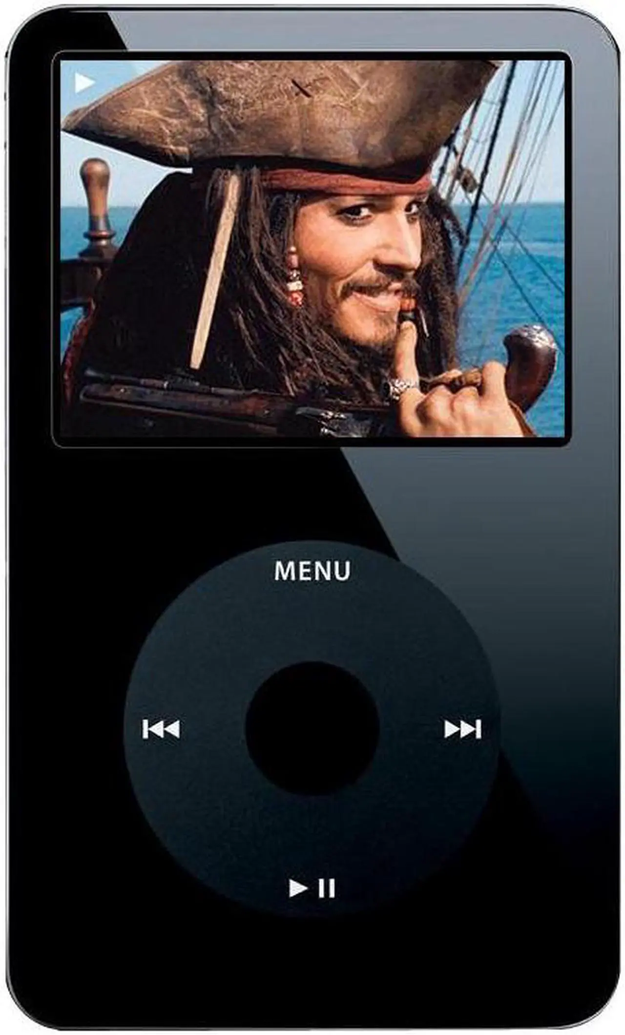 Main image of Apple iPod video (Late 2006) 2.5" Black 80GB MP3 / MP4 Player MA450LL/A