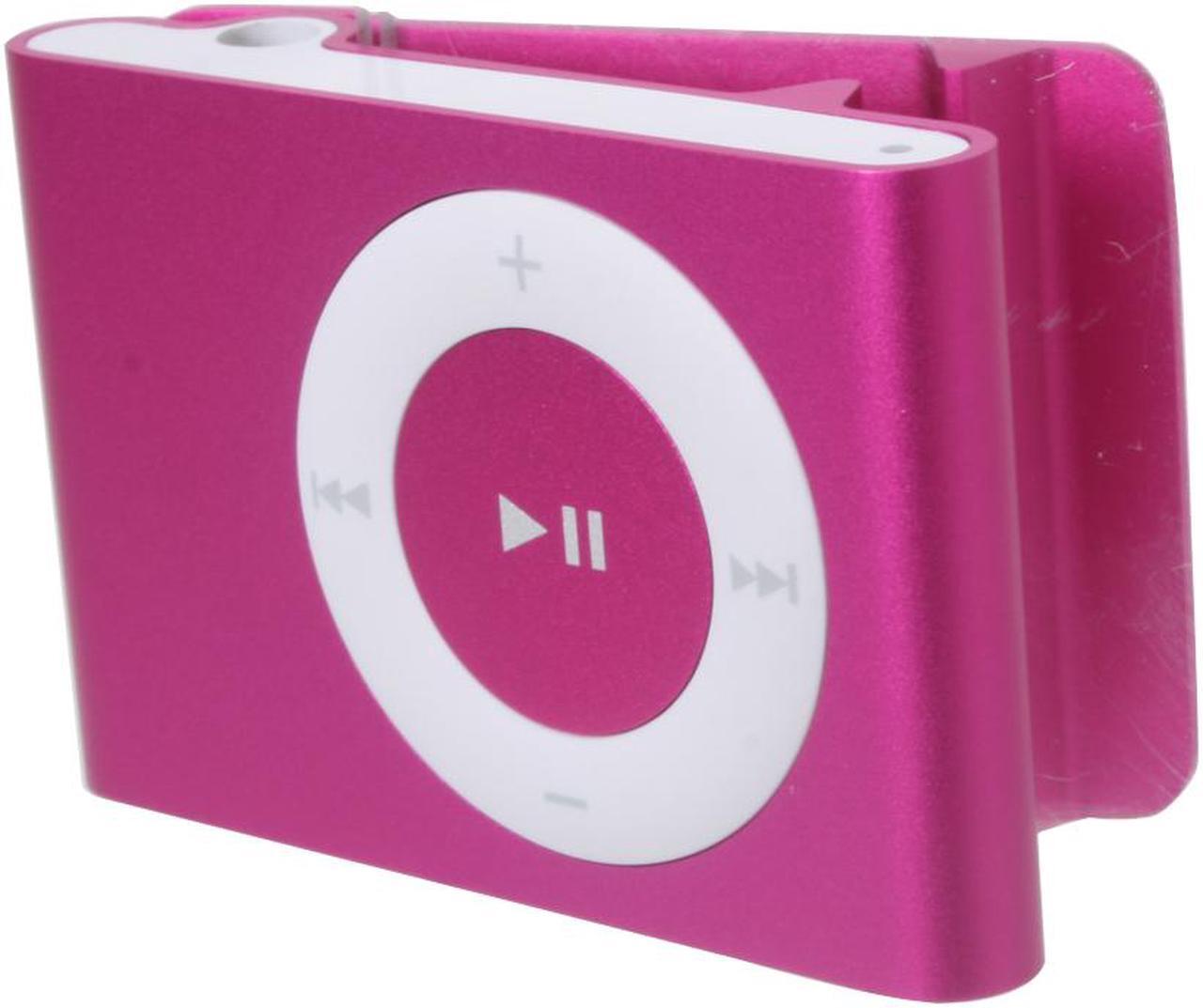 Alt view image 8 of 10 - Apple iPod shuffle (2nd Gen) Pink 1GB MP3 Player MA947LL/A