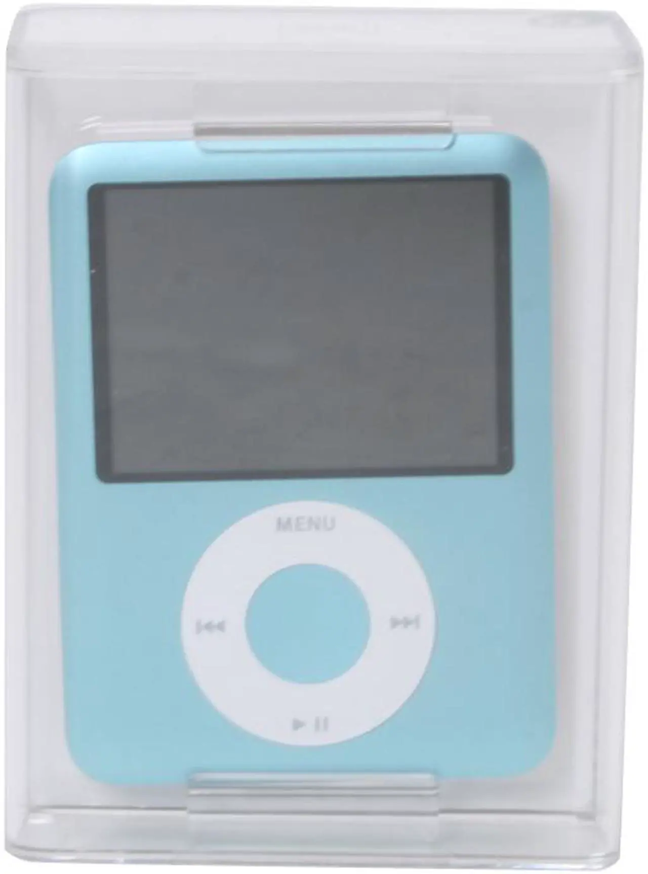 Alt view image 10 of 10 - Apple iPod nano (3rd Gen) 2.0" Blue 8GB MP3 / MP4 Player MB249LLA