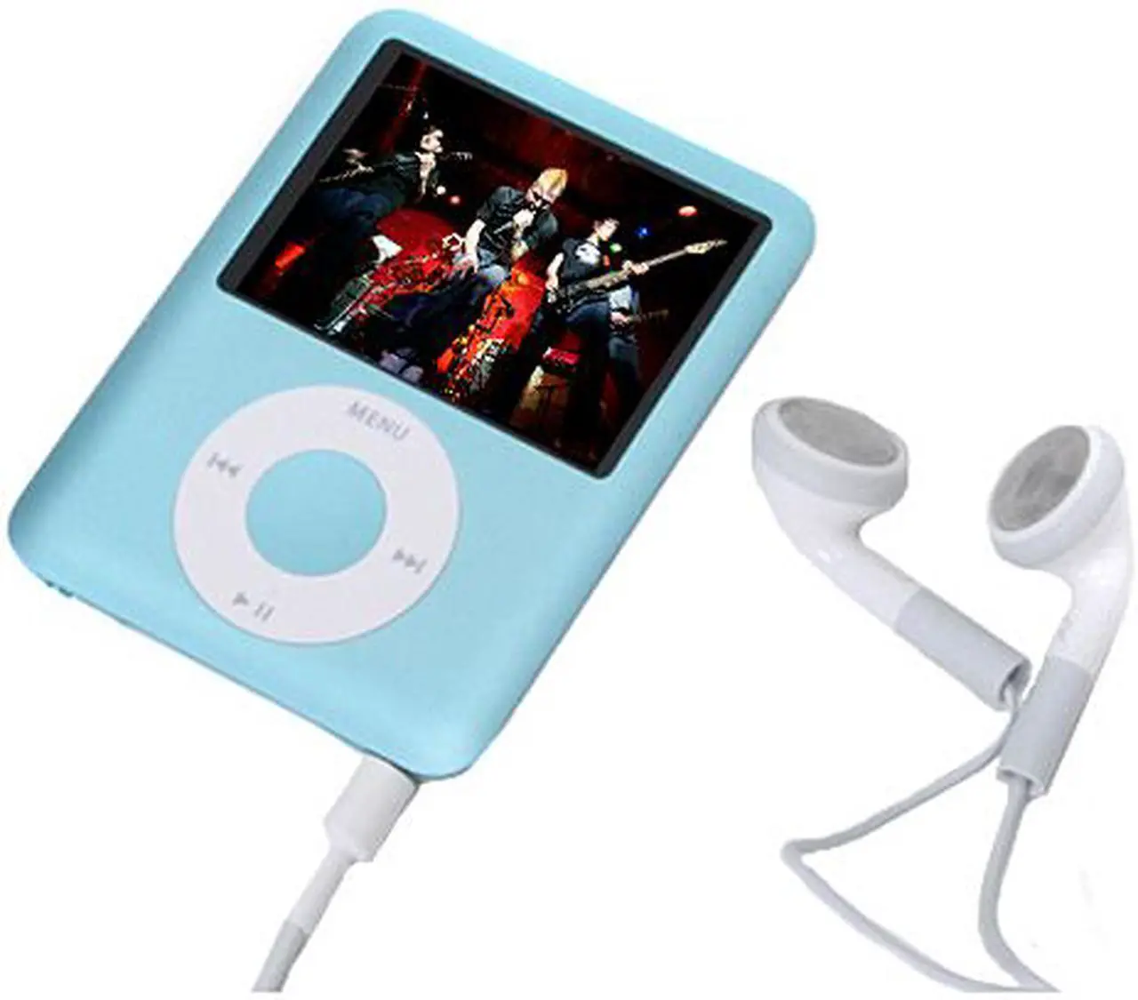 Main image of Apple iPod nano (3rd Gen) 2.0" Blue 8GB MP3 / MP4 Player MB249LLA
