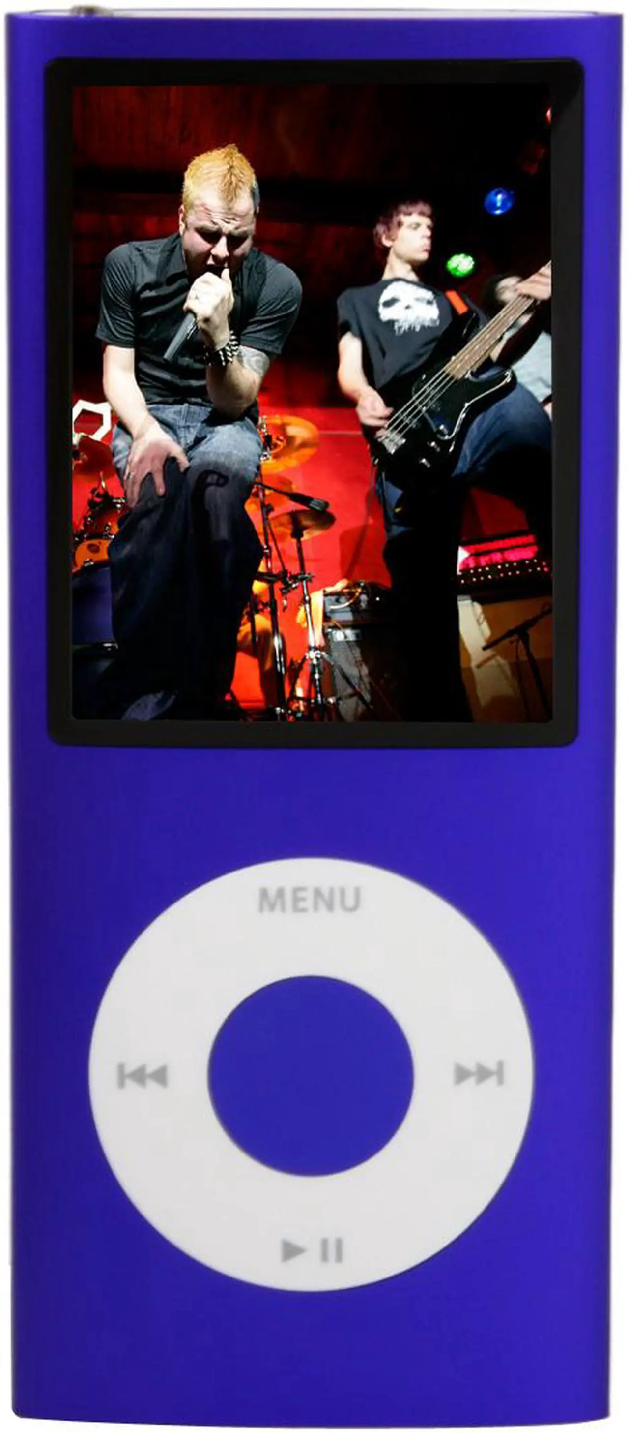 Alt view image 9 of 14 - Apple iPod nano (4th Gen) 2.0" Purple 8GB MP3 / MP4 Player MB739LL/A