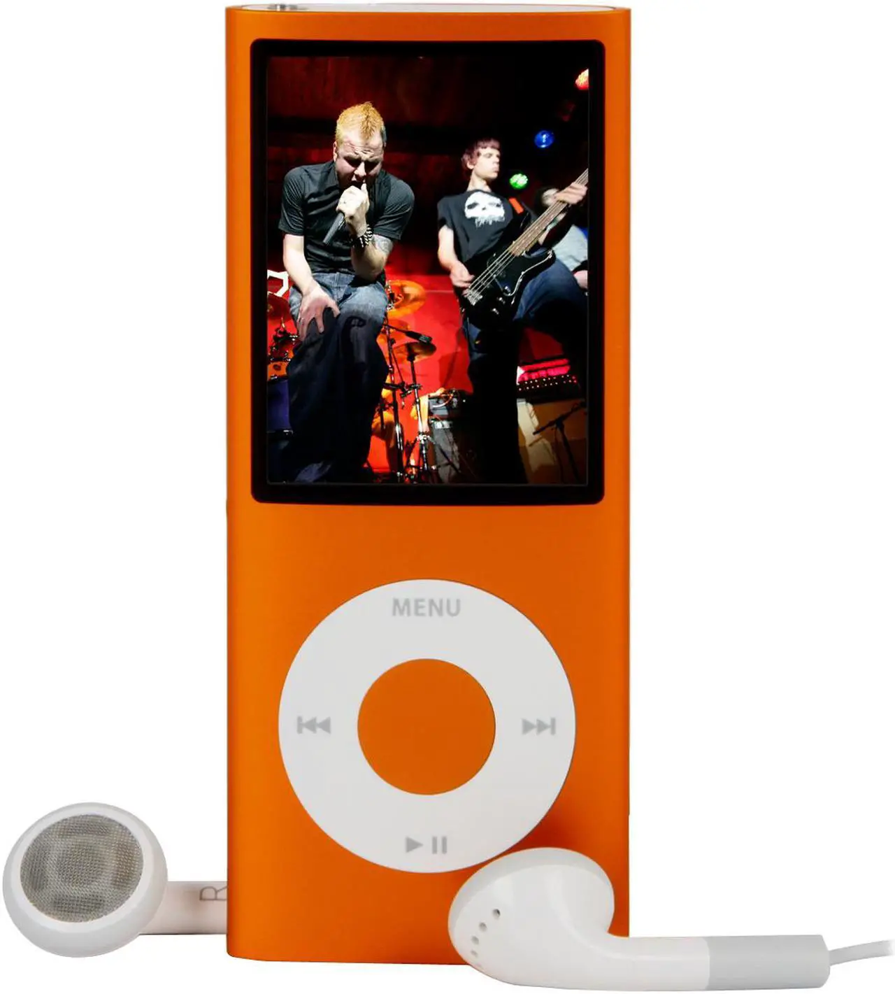 Main image of Apple iPod nano (4th Gen) 2.0" Orange 8GB MP3 / MP4 Player MB742LL/A
