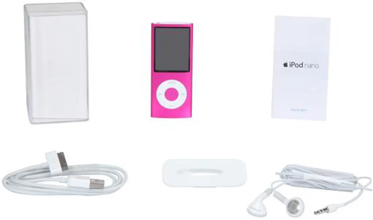 Alt view image 11 of 11 - Apple - iPod nano 8GB - 4th Gen (Pink) MB735LL/A