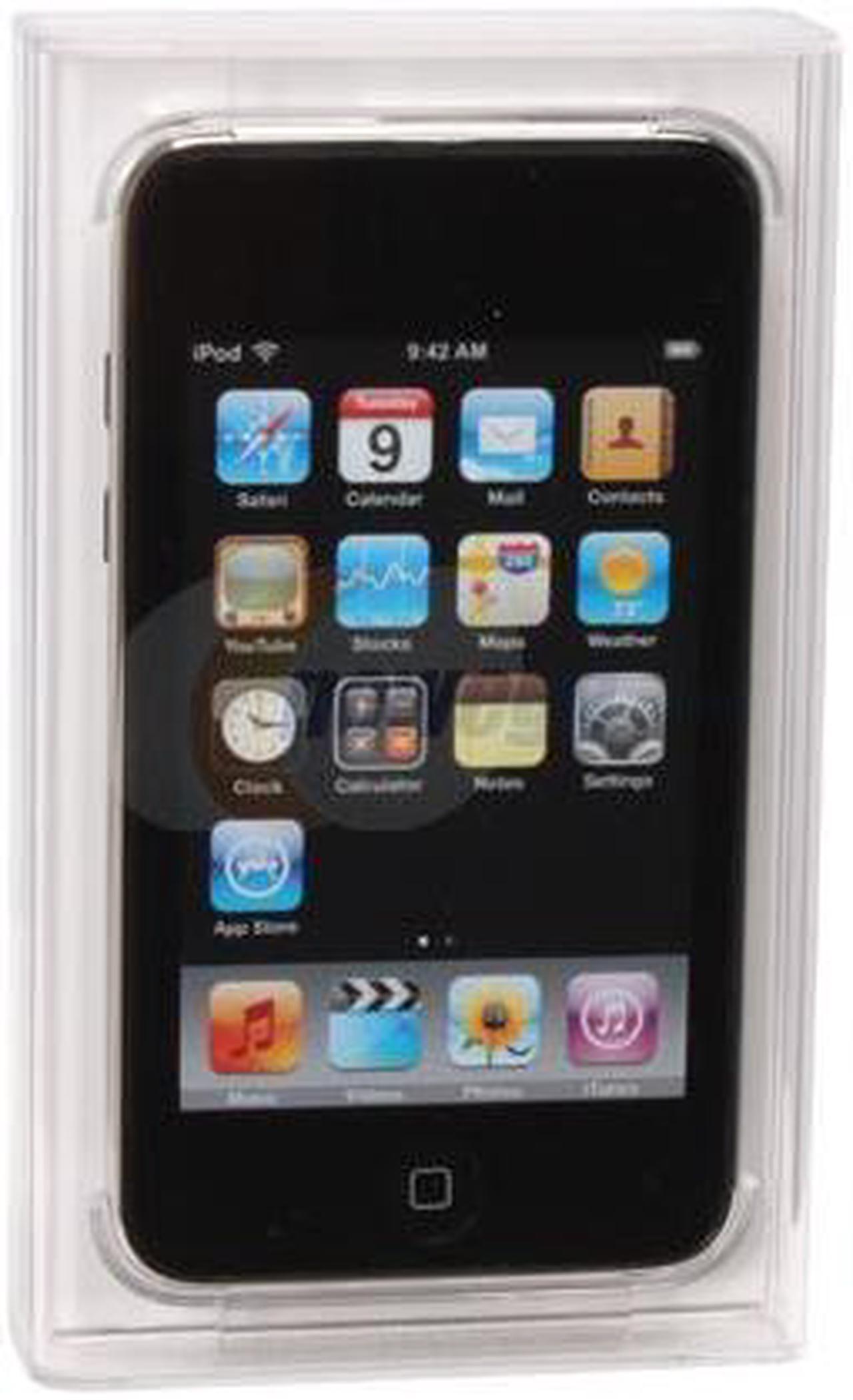 Alt view image 10 of 10 - Apple iPod touch (2nd Gen) 3.5" Black 16GB MP3 / MP4 Player MB531LL/A