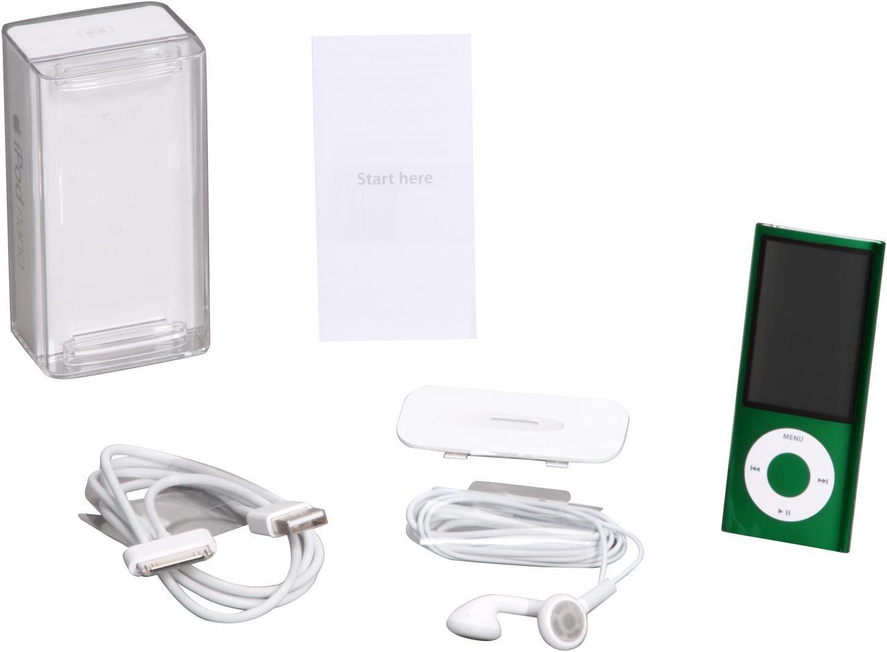 Alt view image 6 of 6 - Apple - iPod nano 8GB - 5th Gen w/ Camera (GREEN) MC040LL/A