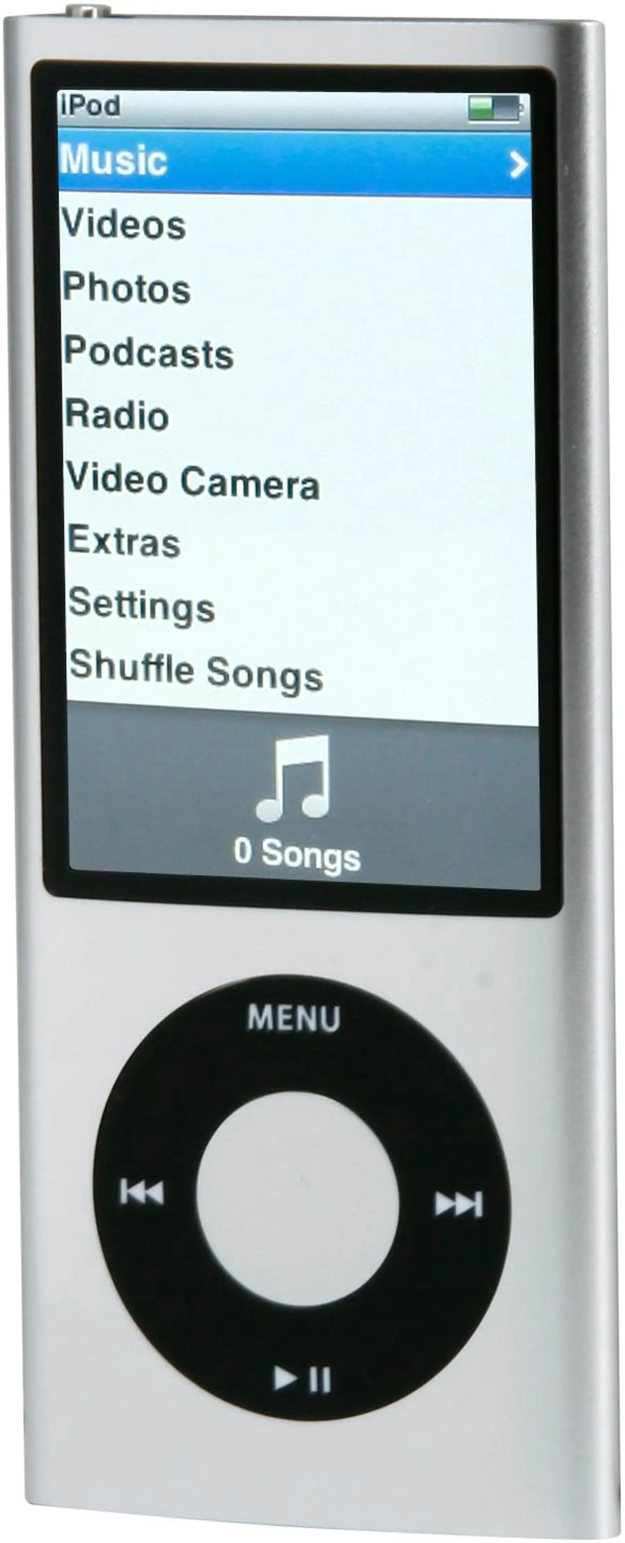 Alt view image 2 of 8 - Apple - iPod nano 5th Gen w/ Camera (SILVER) MC060LL/A