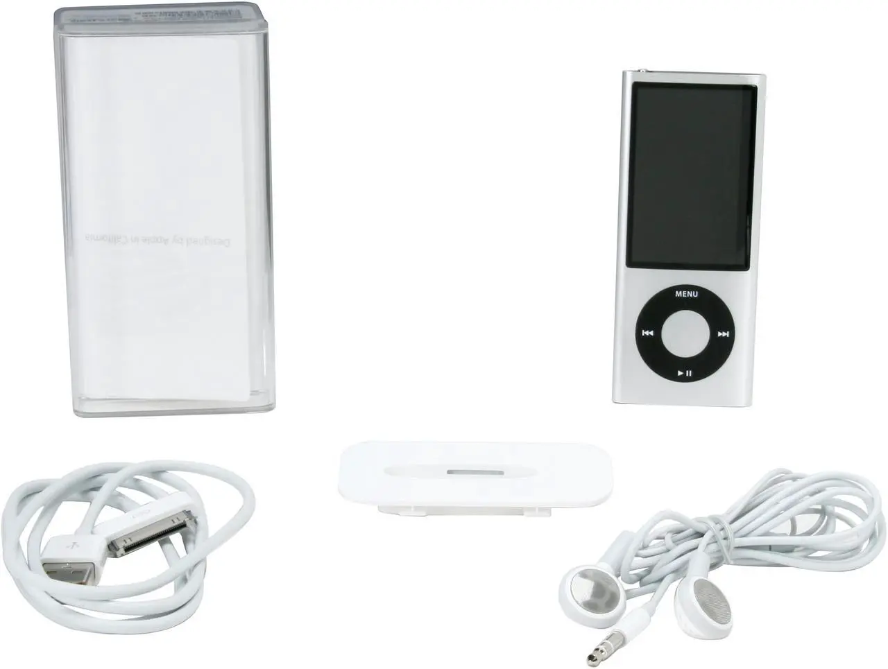 Alt view image 8 of 8 - Apple - iPod nano 5th Gen w/ Camera (SILVER) MC060LL/A