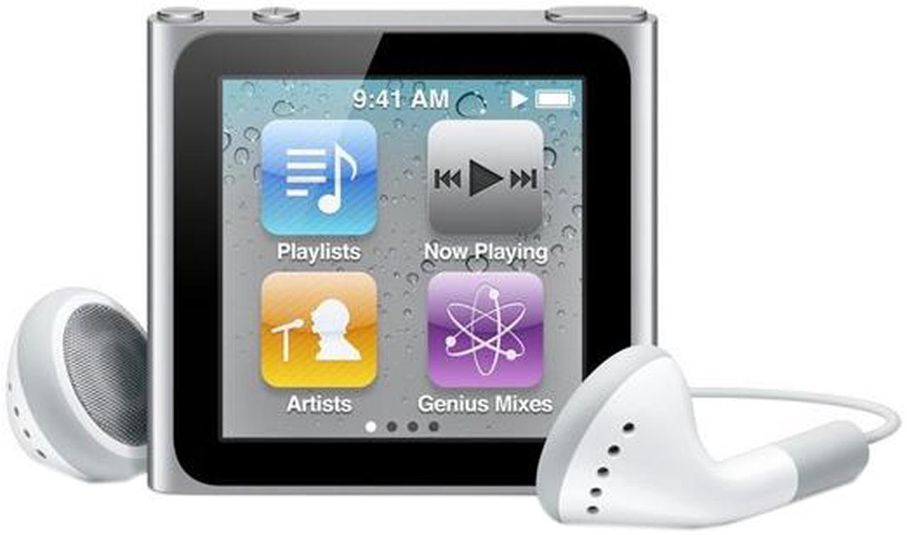 Alt view image 2 of 2 - Apple MC525LL/A - 8GB iPod nano (6th Gen) SILVER