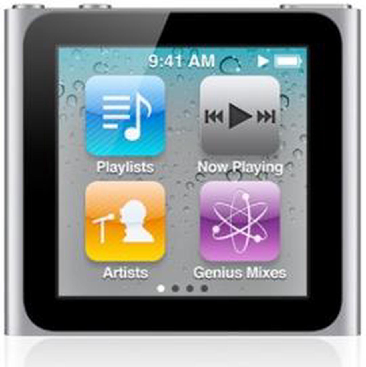 Main image of Apple MC525LL/A - 8GB iPod nano (6th Gen) SILVER