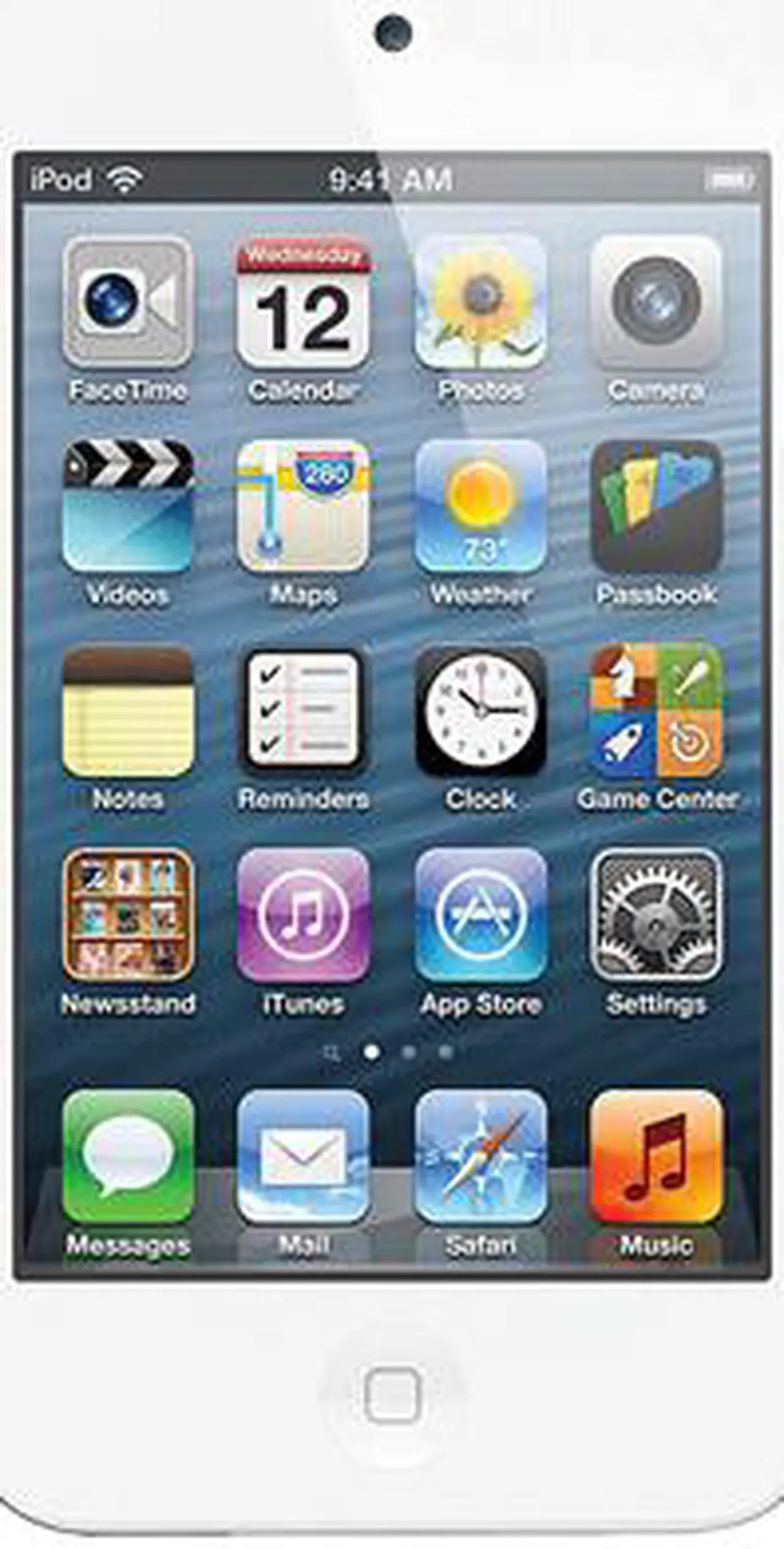 Main image of Apple iPod touch 16GB White (4th Generation)