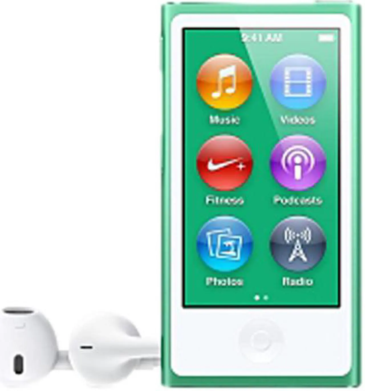 Main image of Apple iPod nano (7th Gen) 2.5" Green PCW-MD478C/AR
