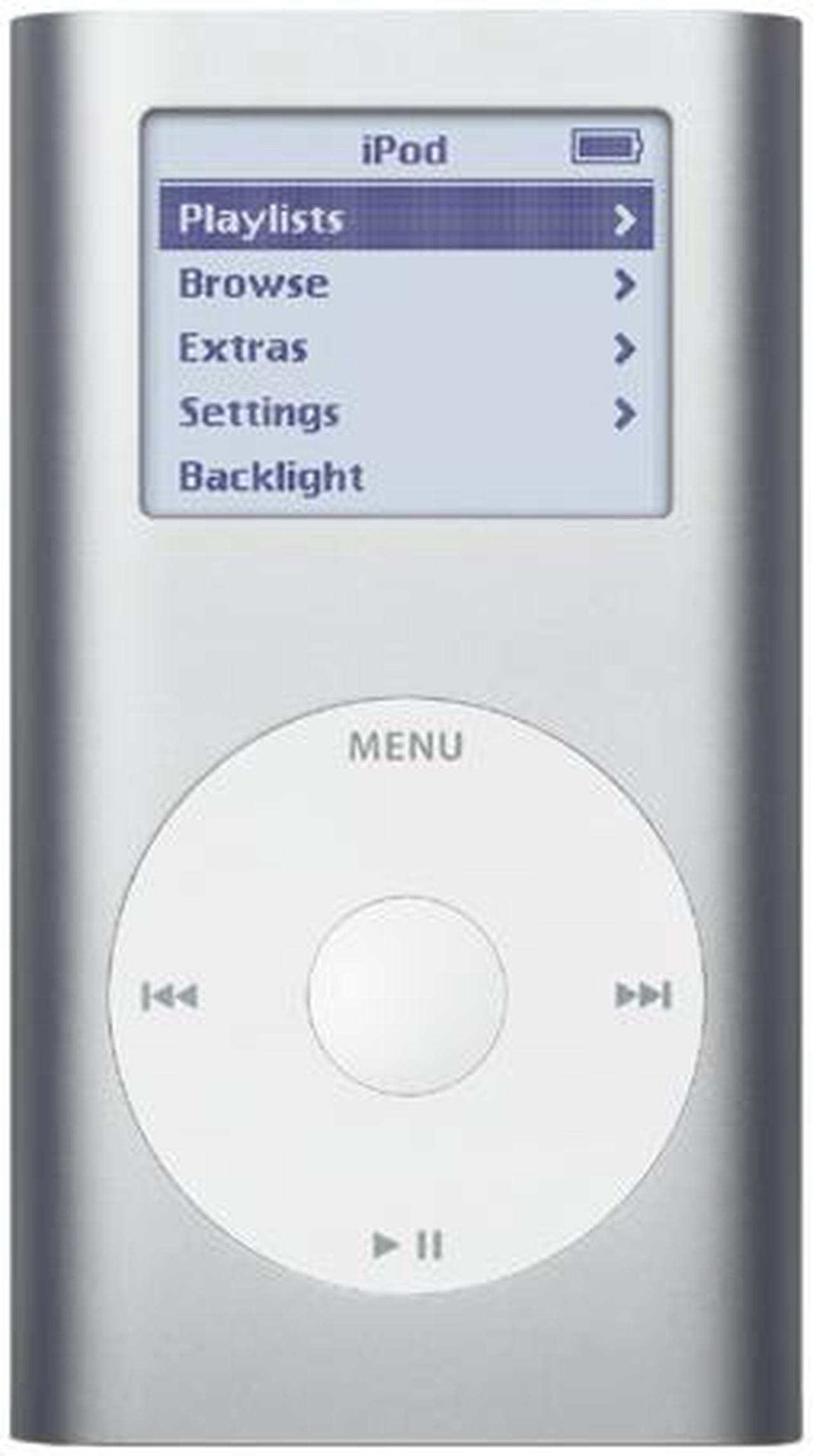 Main image of Apple iPod mini (2nd Gen) 1.67" Silver 6GB MP3 Player M9801LL/A