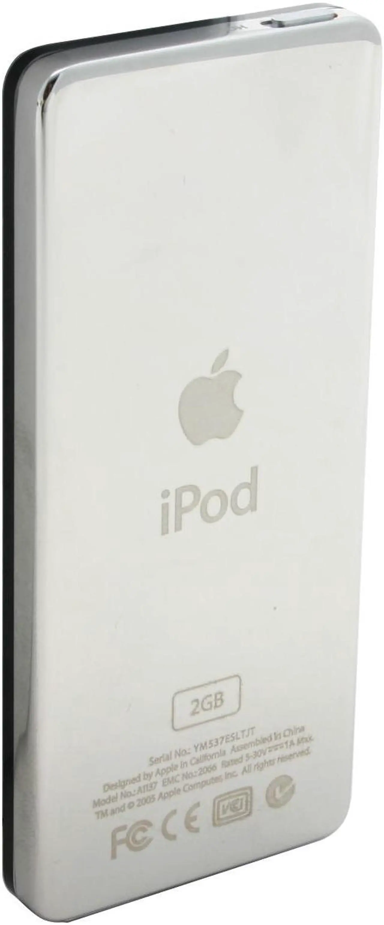 Alt view image 6 of 8 - Apple iPod nano (1st Gen) International Vision 1.5" Black 2GB MP3 Player MA099ZP/A