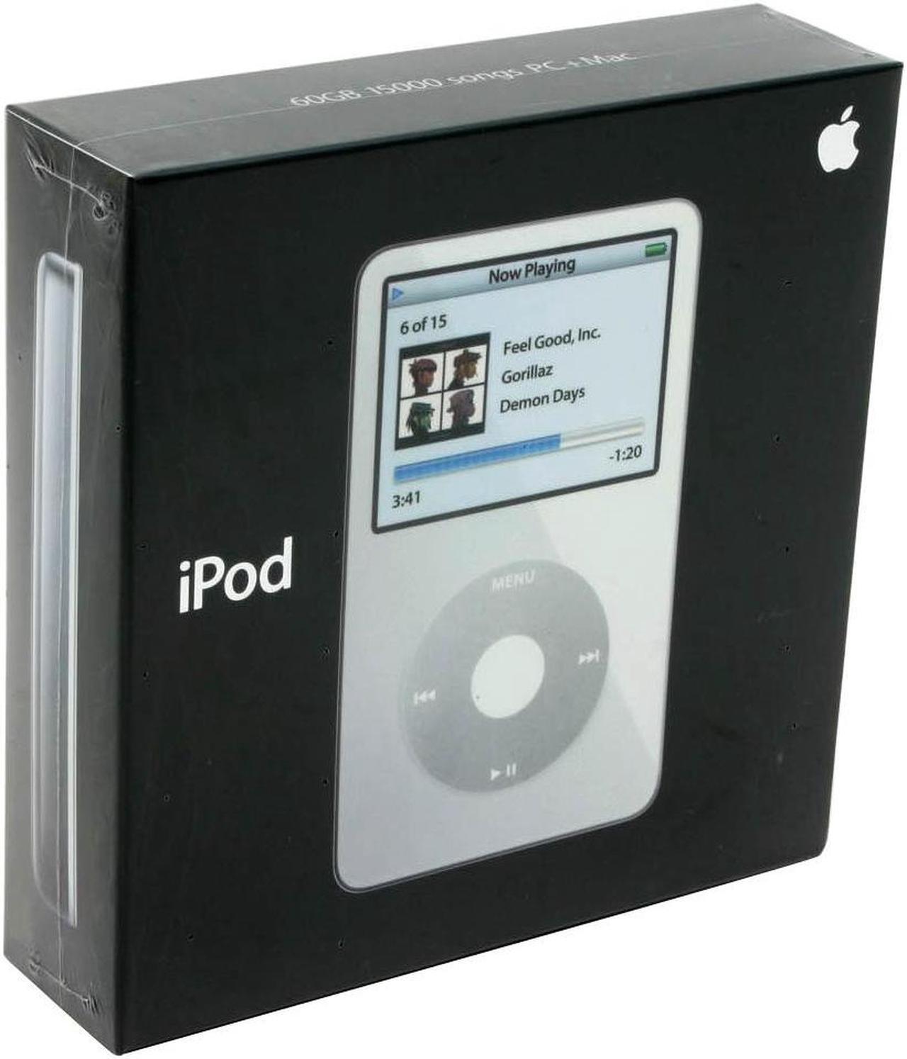 Alt view image 9 of 9 - Apple iPod video 2.5" White 60GB MP3 / MP4 Player MA003LL/A