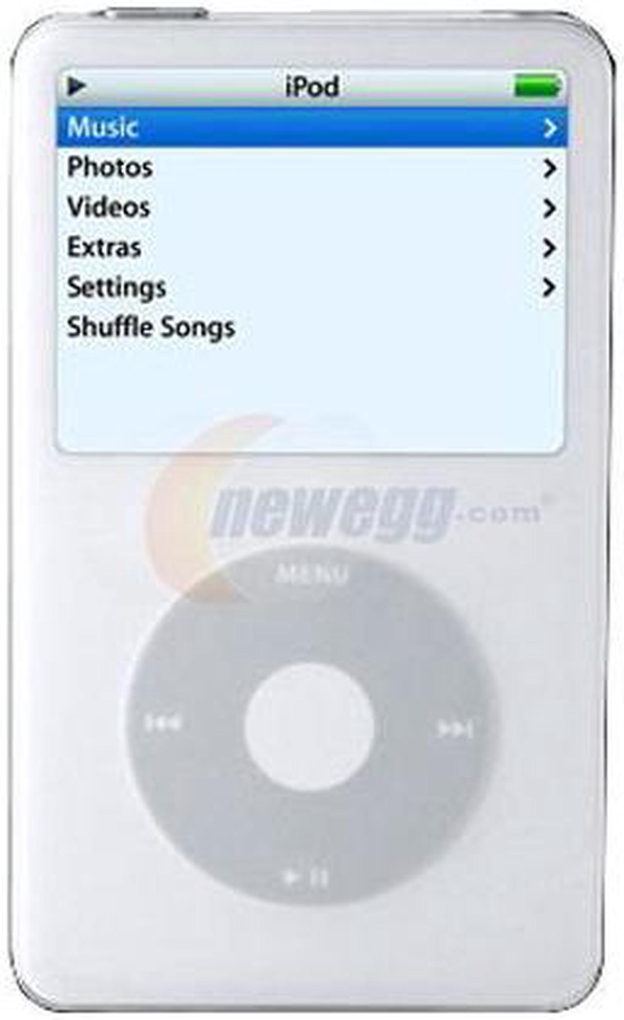 Main image of Apple iPod video 2.5" White 60GB MP3 / MP4 Player MA003LL/A