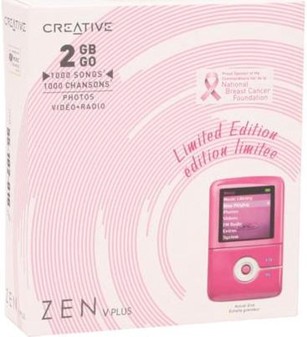 Main image of Creative ZEN V Plus 1.5" Pink 2GB MP3 Player
