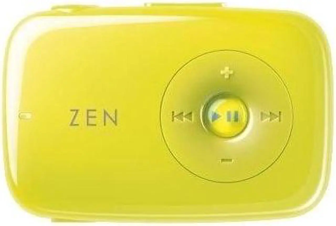 Alt view image 2 of 4 - Creative ZEN STONE Green 1GB MP3 Player