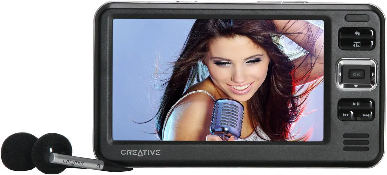 Main image of Creative ZEN Vision W 4.3" Black 60GB MP3 / MP4 Player