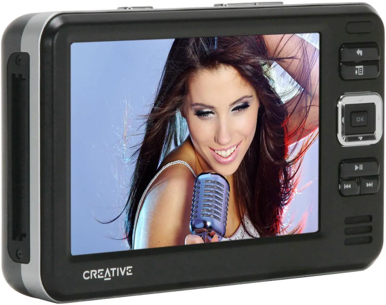 Alt view image 8 of 12 - Creative ZEN Vision W 4.3" Black 60GB MP3 / MP4 Player