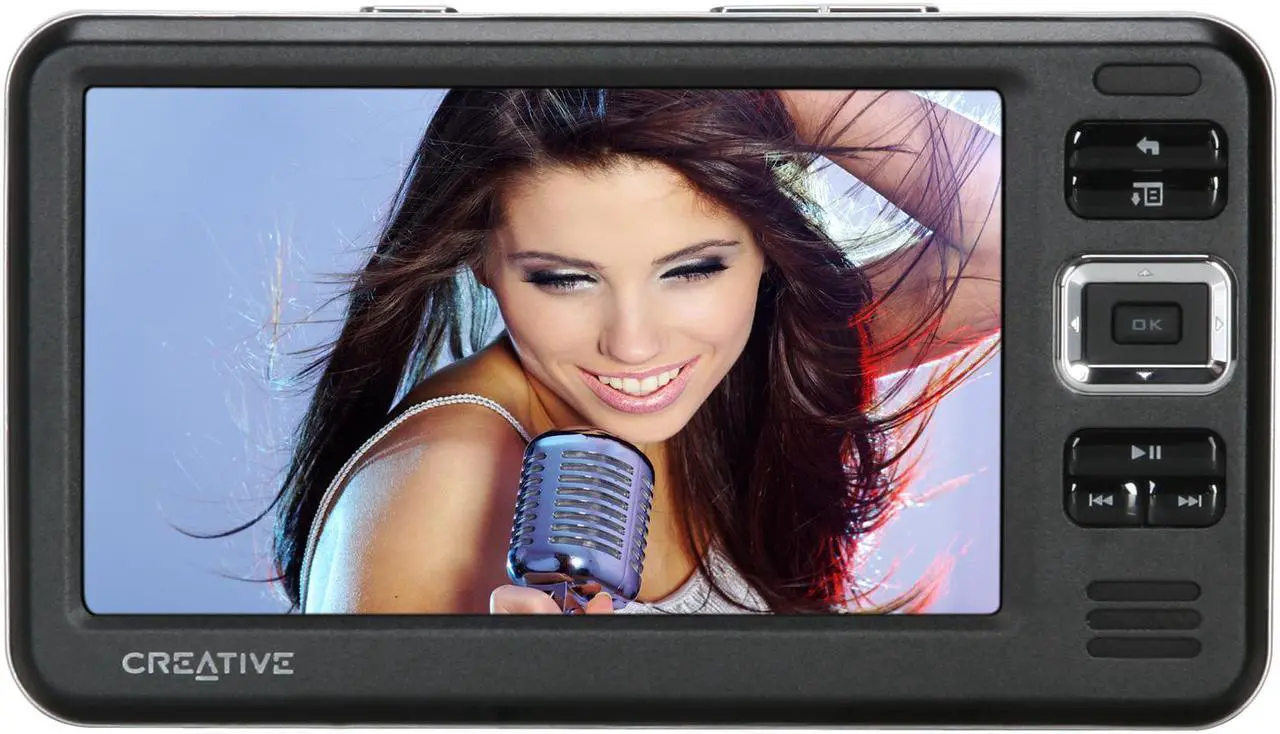 Alt view image 9 of 12 - Creative ZEN Vision W 4.3" Black 60GB MP3 / MP4 Player