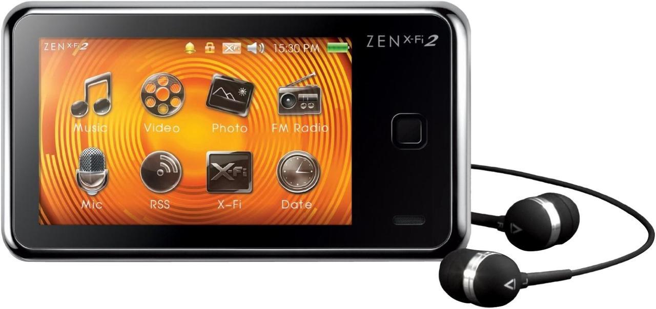 Main image of Creative ZEN X-Fi2 3" Black 16GB MP3 / MP4 Player