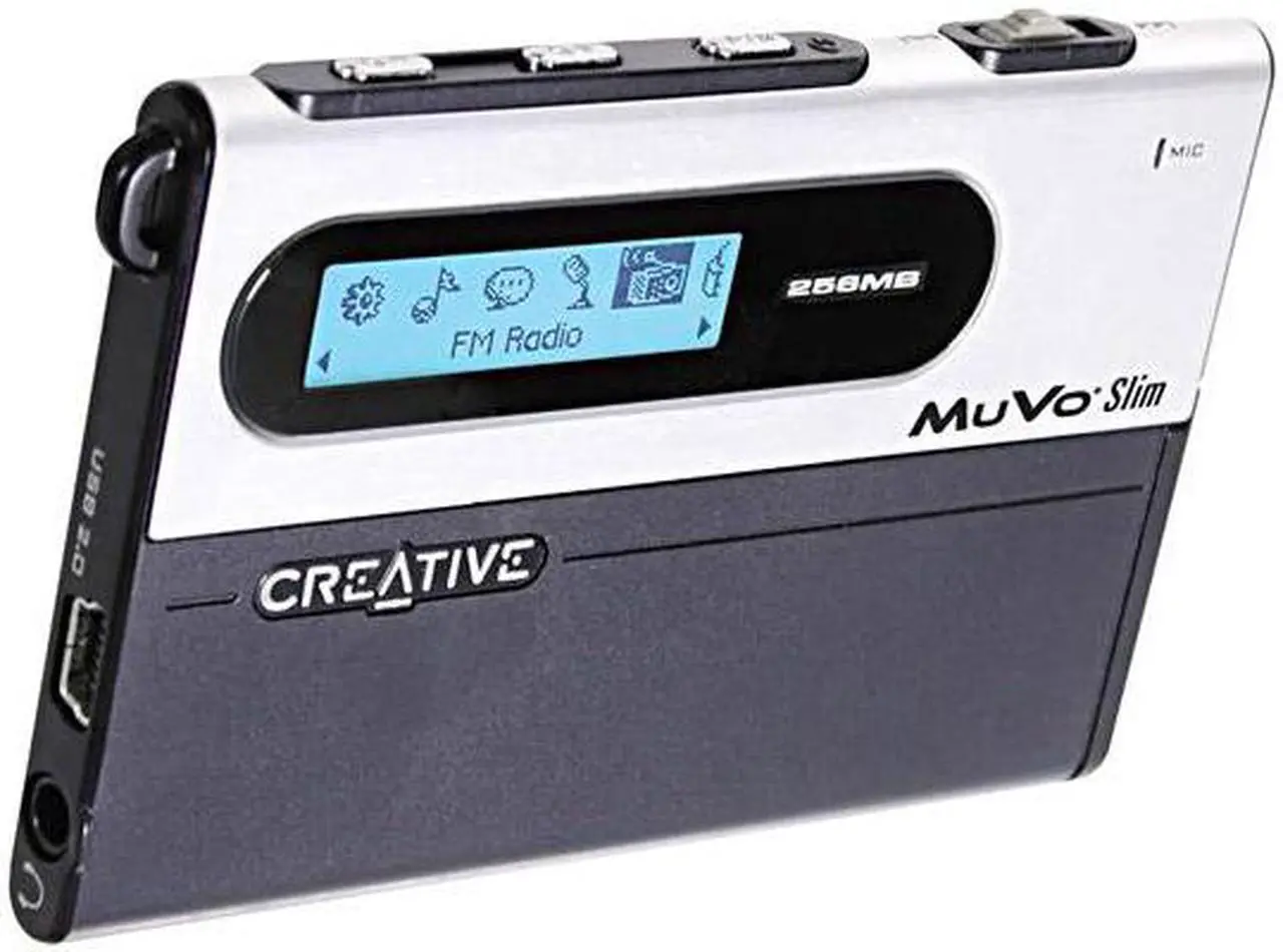Main image of Creative Black/Silver 256MB MP3 Player 70PD054200000