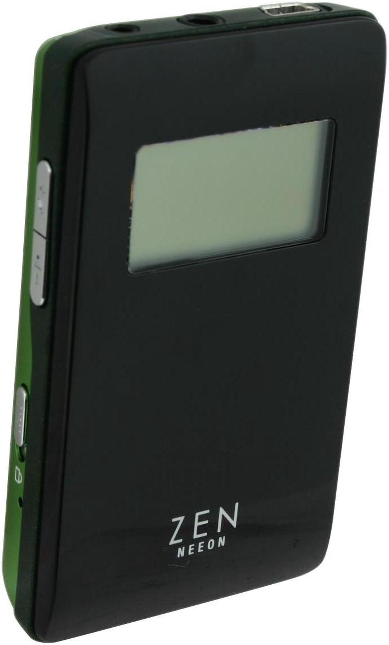 Alt view image 13 of 13 - Creative ZEN Neeon Black 5GB MP3 Player