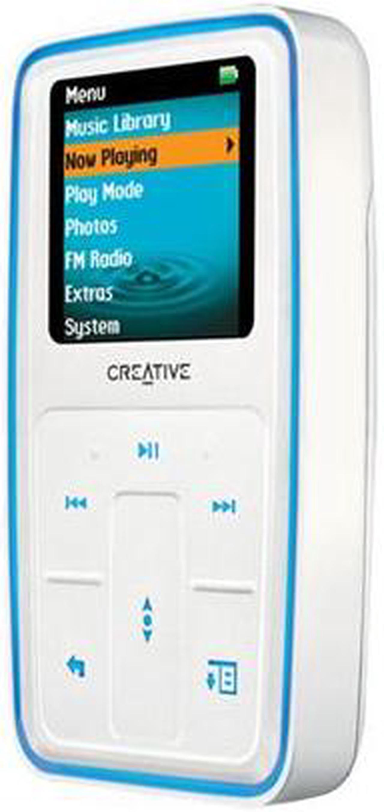 Main image of Creative ZEN Microphoto White 8GB MP3 Player