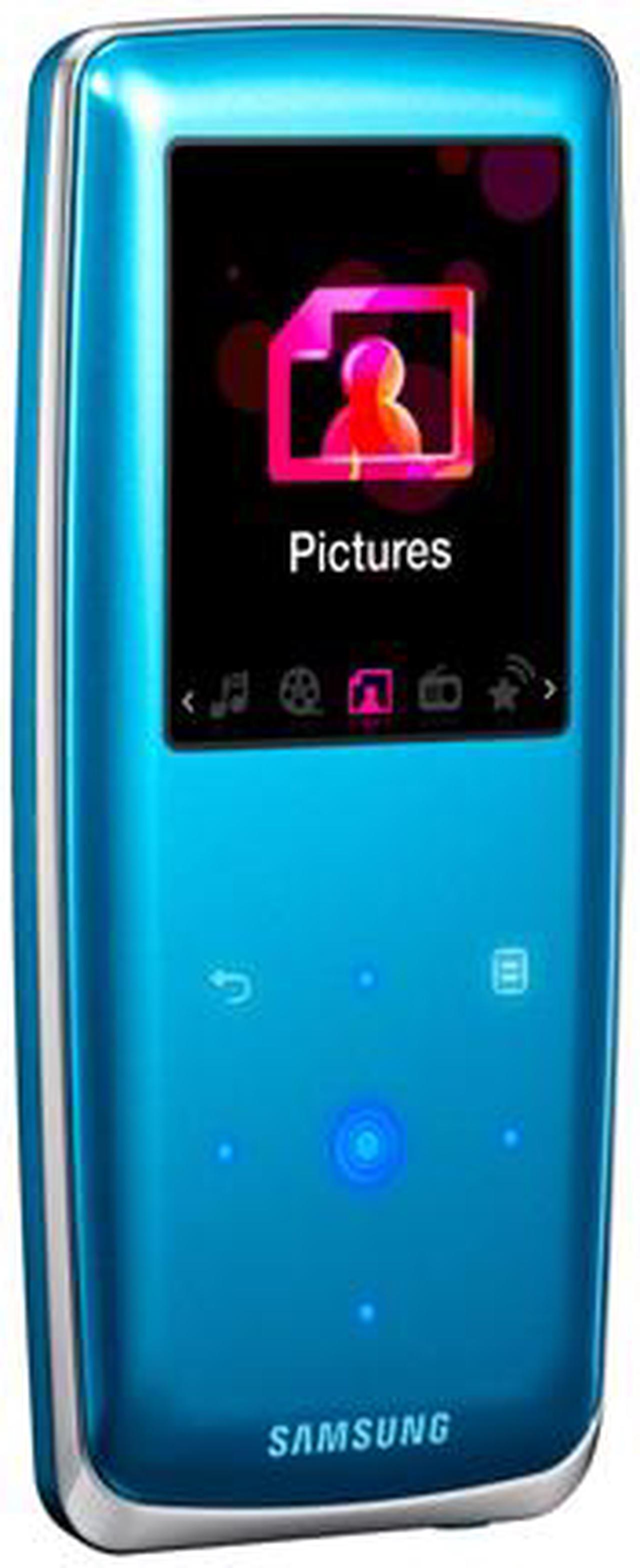 Alt view image 3 of 4 - SAMSUNG 1.8" Blue 4GB MP3 / MP4 Player YP-S3JAL