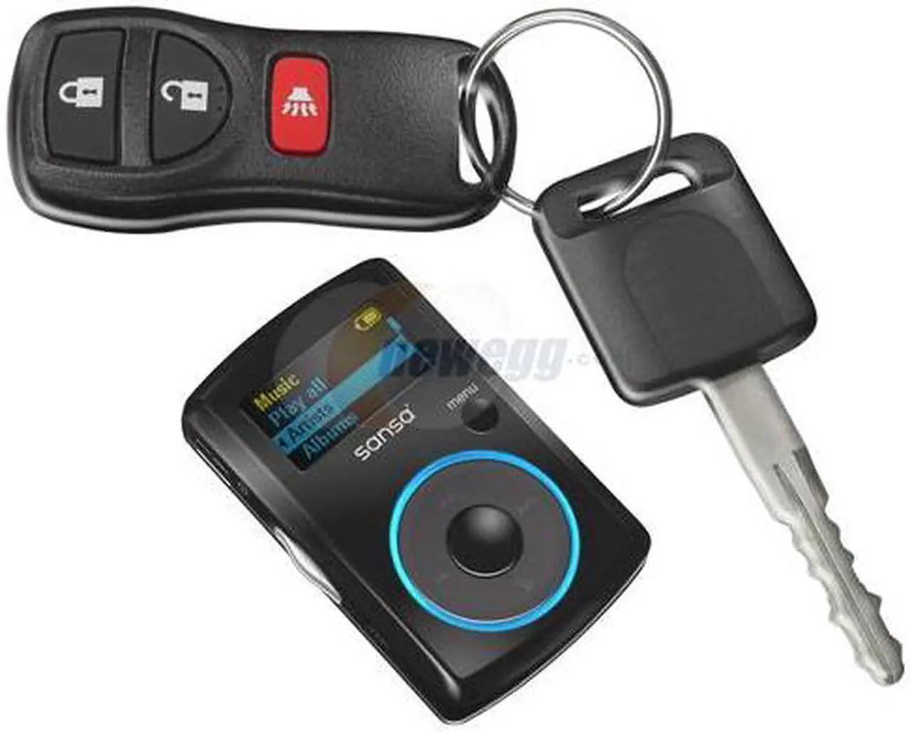 Alt view image 3 of 3 - SanDisk Sansa Clip 1.0" Black 1GB MP3 Player