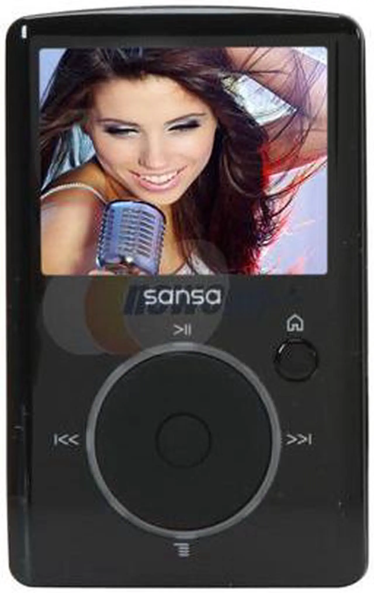 Alt view image 2 of 10 - SanDisk Sansa Fuze 1.9" Black 2GB MP3 / MP4 Player