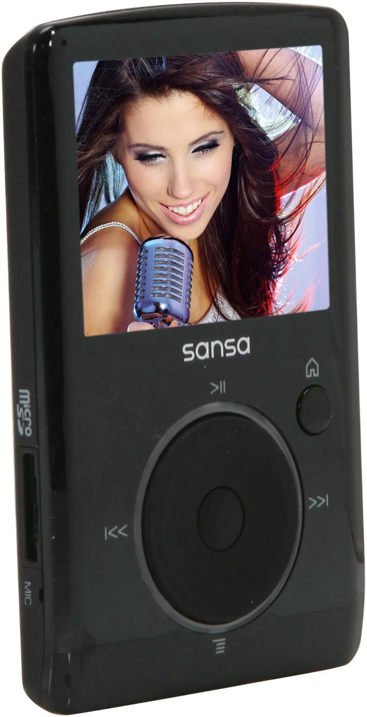 Alt view image 7 of 10 - SanDisk Sansa Fuze 1.9" Black 2GB MP3 / MP4 Player