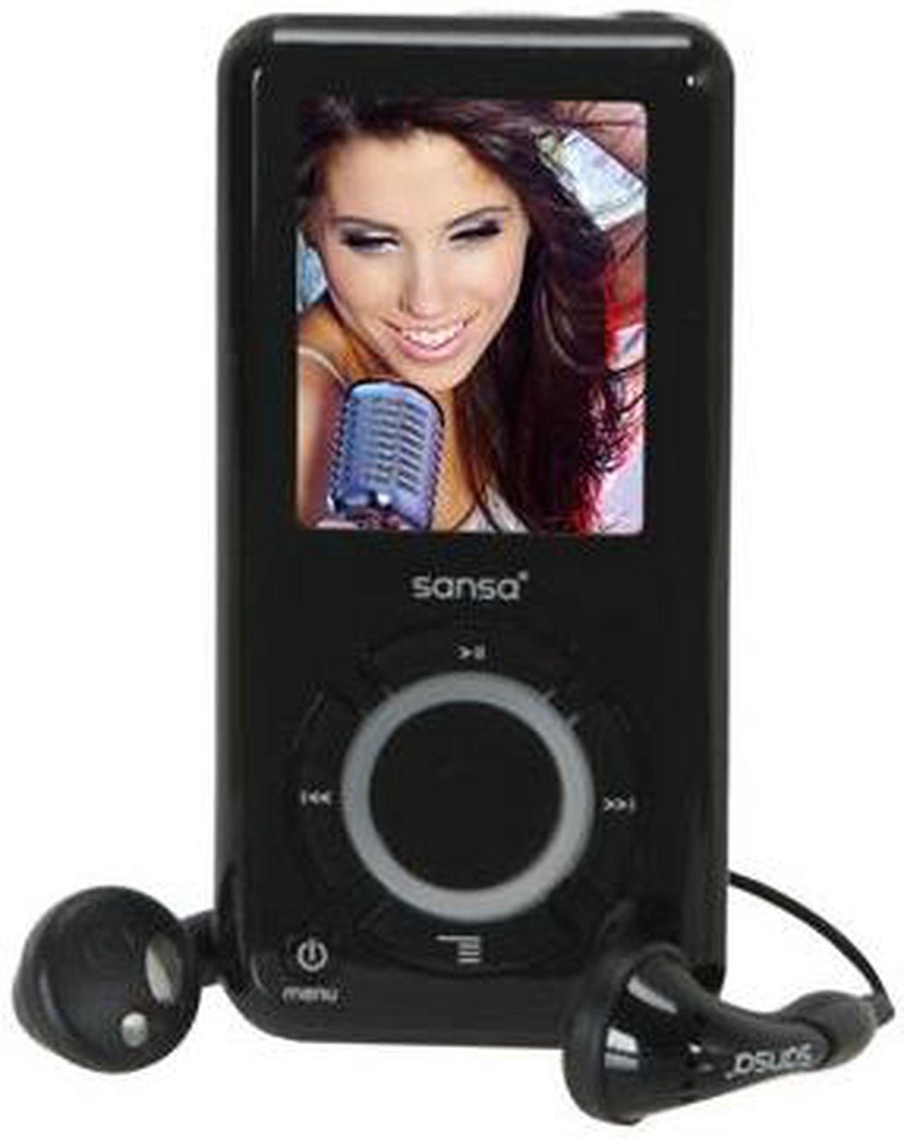 Main image of SanDisk 1.8" Black 4GB MP3 Player Sansa e260