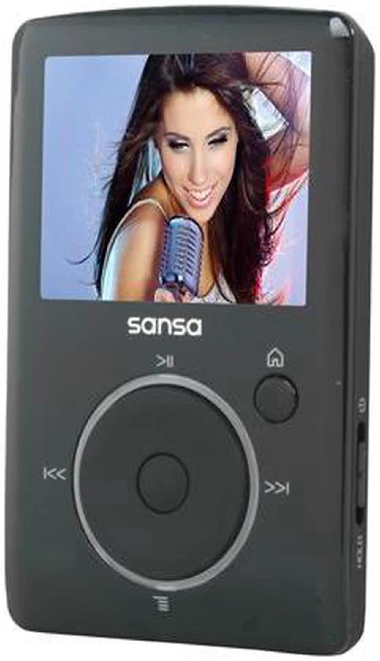 Alt view image 2 of 7 - SanDisk Sansa Fuze 1.9" Black 4GB MP3 / MP4 Player