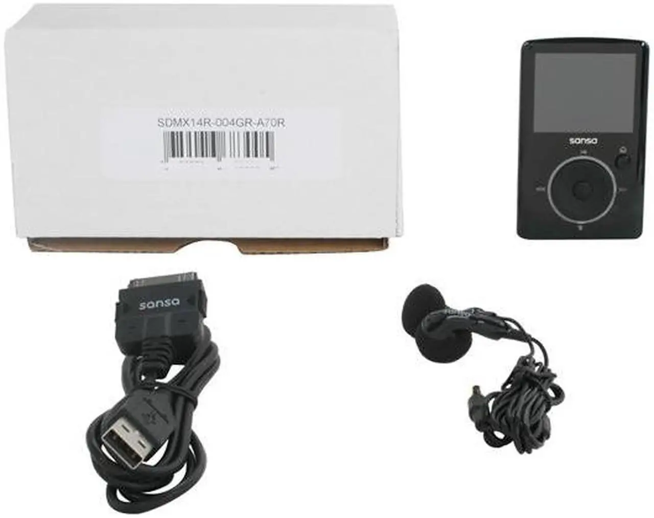 Alt view image 7 of 7 - SanDisk Sansa Fuze 1.9" Black 4GB MP3 / MP4 Player