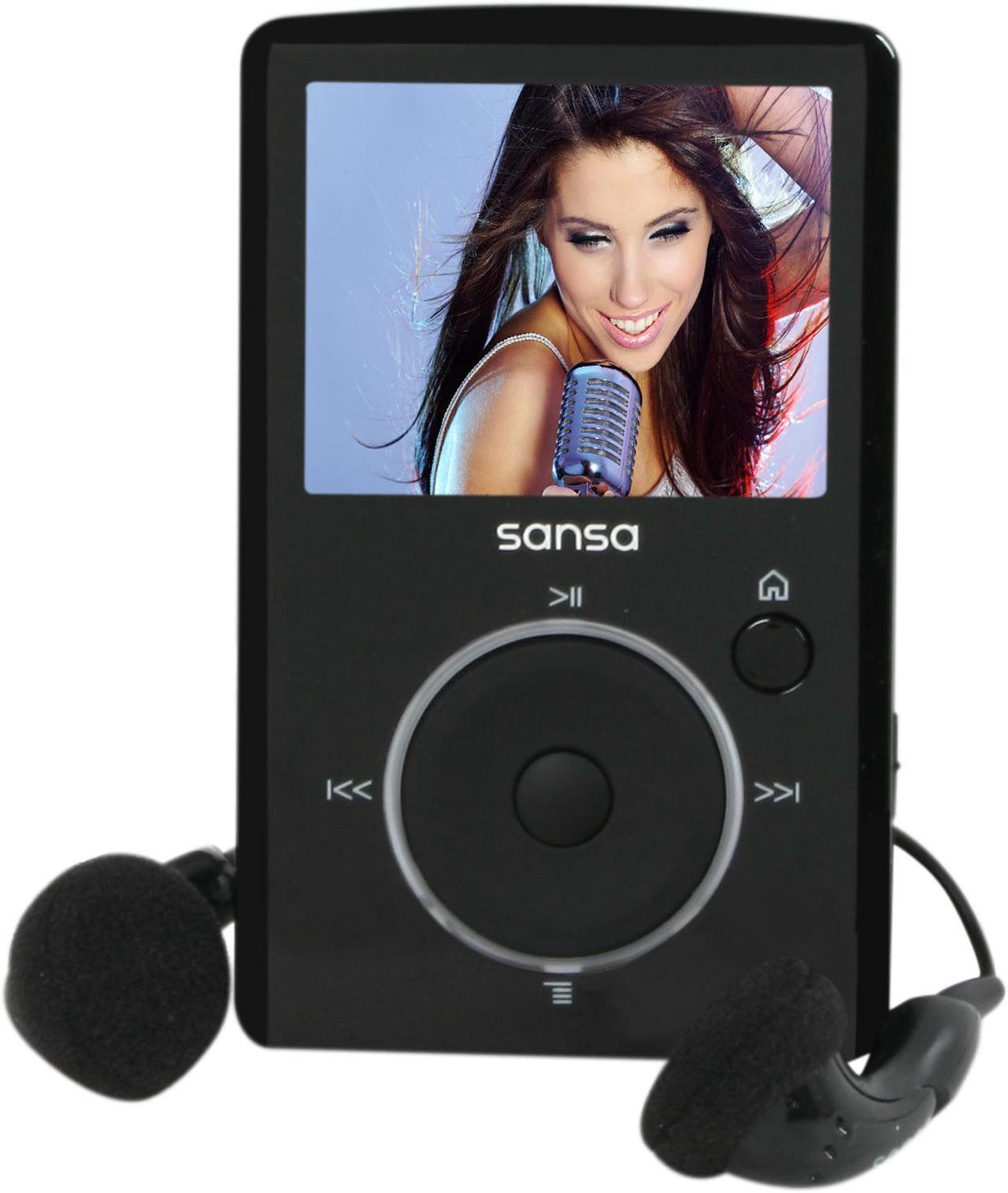 Main image of SanDisk Sansa Fuze 1.9" Silver 8GB Video MP3 Player