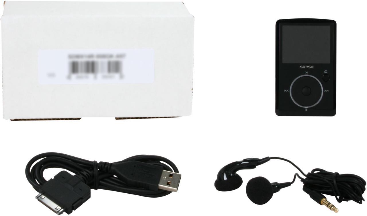 Alt view image 7 of 7 - SanDisk Sansa Fuze 1.9" Silver 8GB Video MP3 Player