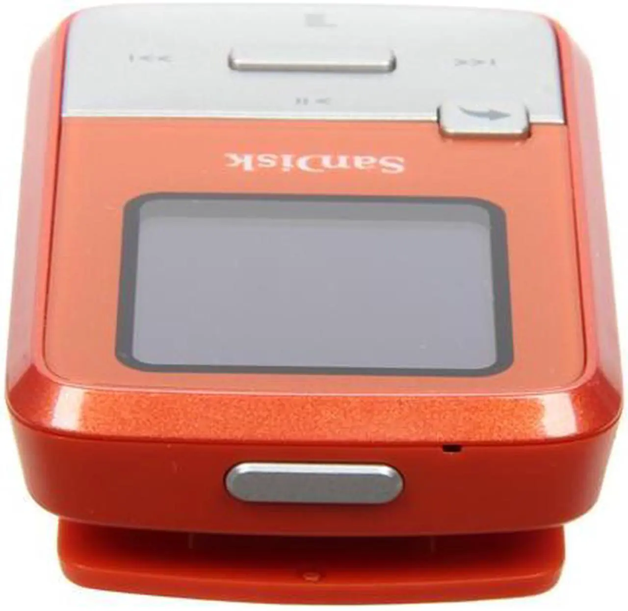 Alt view image 7 of 8 - SanDisk Sansa Clip Zip 1.1" Orange 4GB MP3 Player SDMX22-004G-A57O
