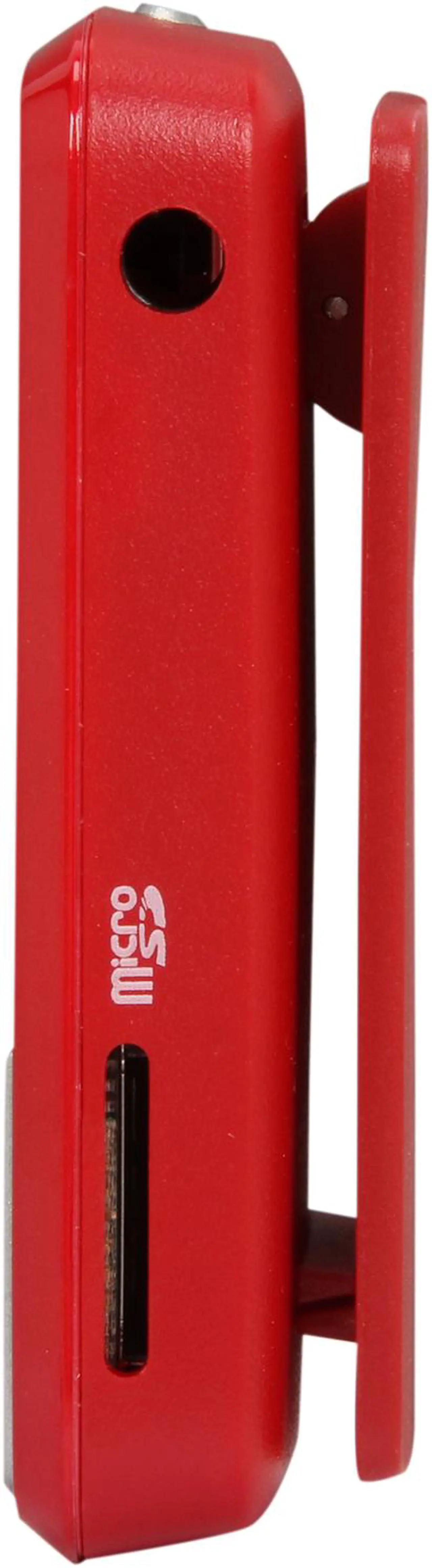 Alt view image 3 of 7 - Sansa Clip Zip 4GB MP3 Player With microSD Slot, Red