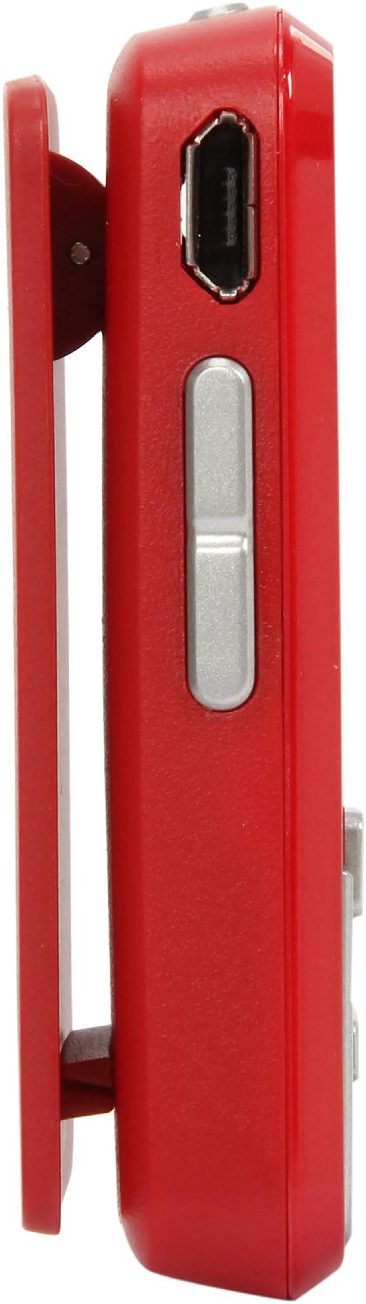 Alt view image 5 of 7 - Sansa Clip Zip 4GB MP3 Player With microSD Slot, Red
