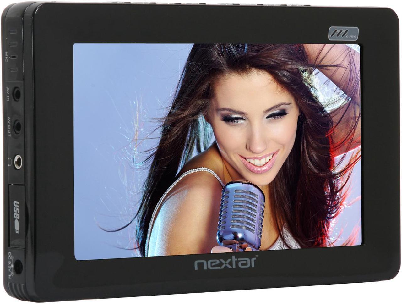 Alt view image 8 of 11 - Nextar 7" Black 40GB MP3 / MP4 Player MC3007