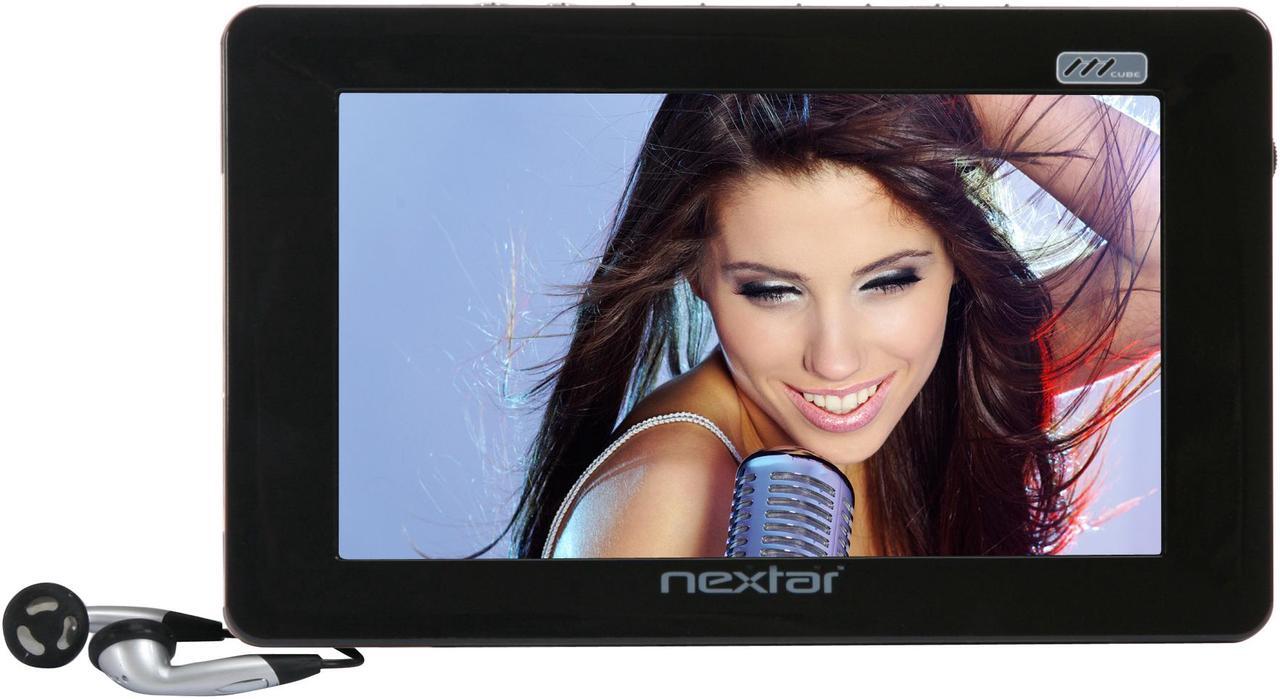Main image of Nextar 7" Black 40GB MP3 / MP4 Player MC3007