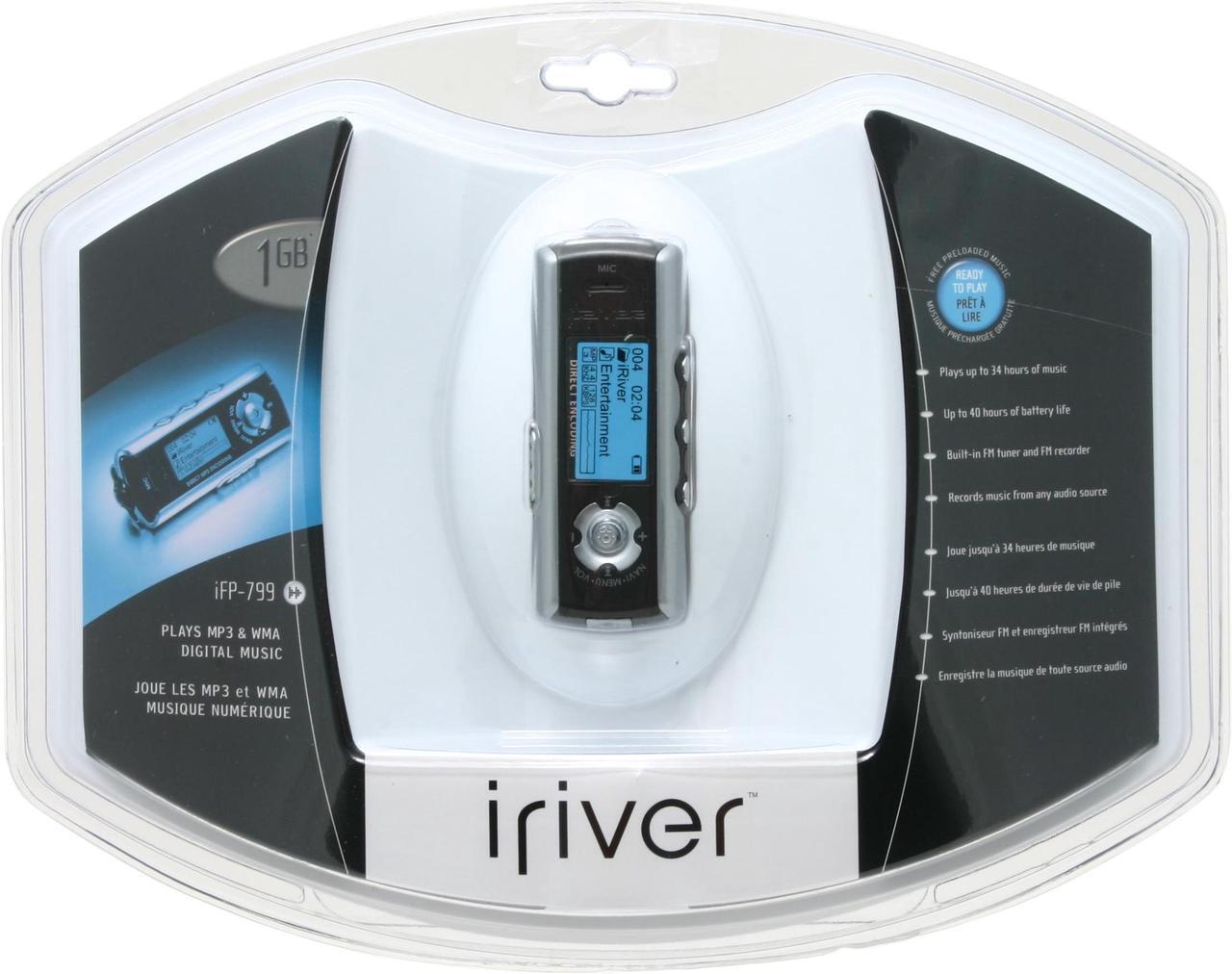 Alt view image 2 of 3 - iRiver Gray 1GB MP3 Player IFP-799