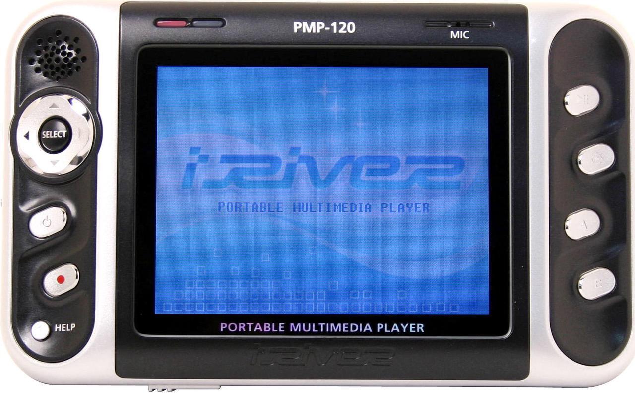 Main image of iRiver 3.5" Black & Silver 20GB MP3 / MP4 Player PMP-120