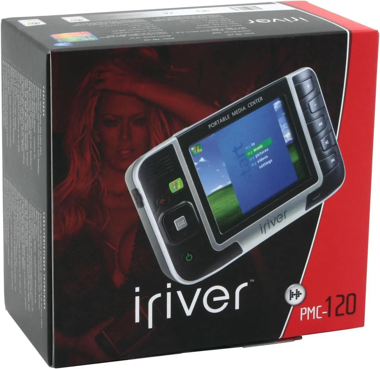Alt view image 10 of 10 - iRiver 3.5" Black 20GB MP3 / MP4 Player PMC-120