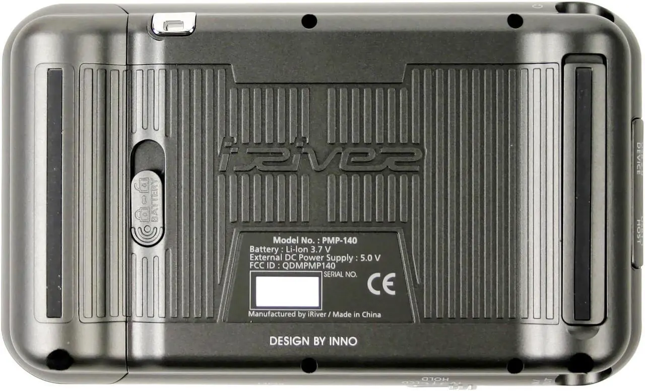 Alt view image 8 of 10 - iRiver 3.5" 2-Tone 40GB MP3 / MP4 Player PMP-140